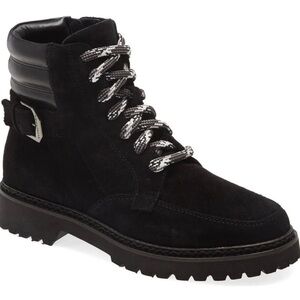 Aquatalia Lace Up Combat Boots